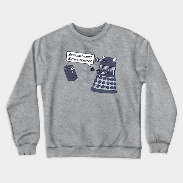 Exterminate! Crewneck Sweatshirt by HenkusFilijokus